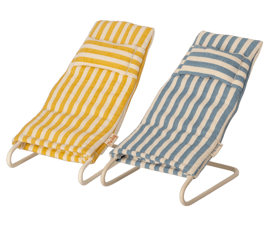 Maileg - beach chair set - Hyggekids