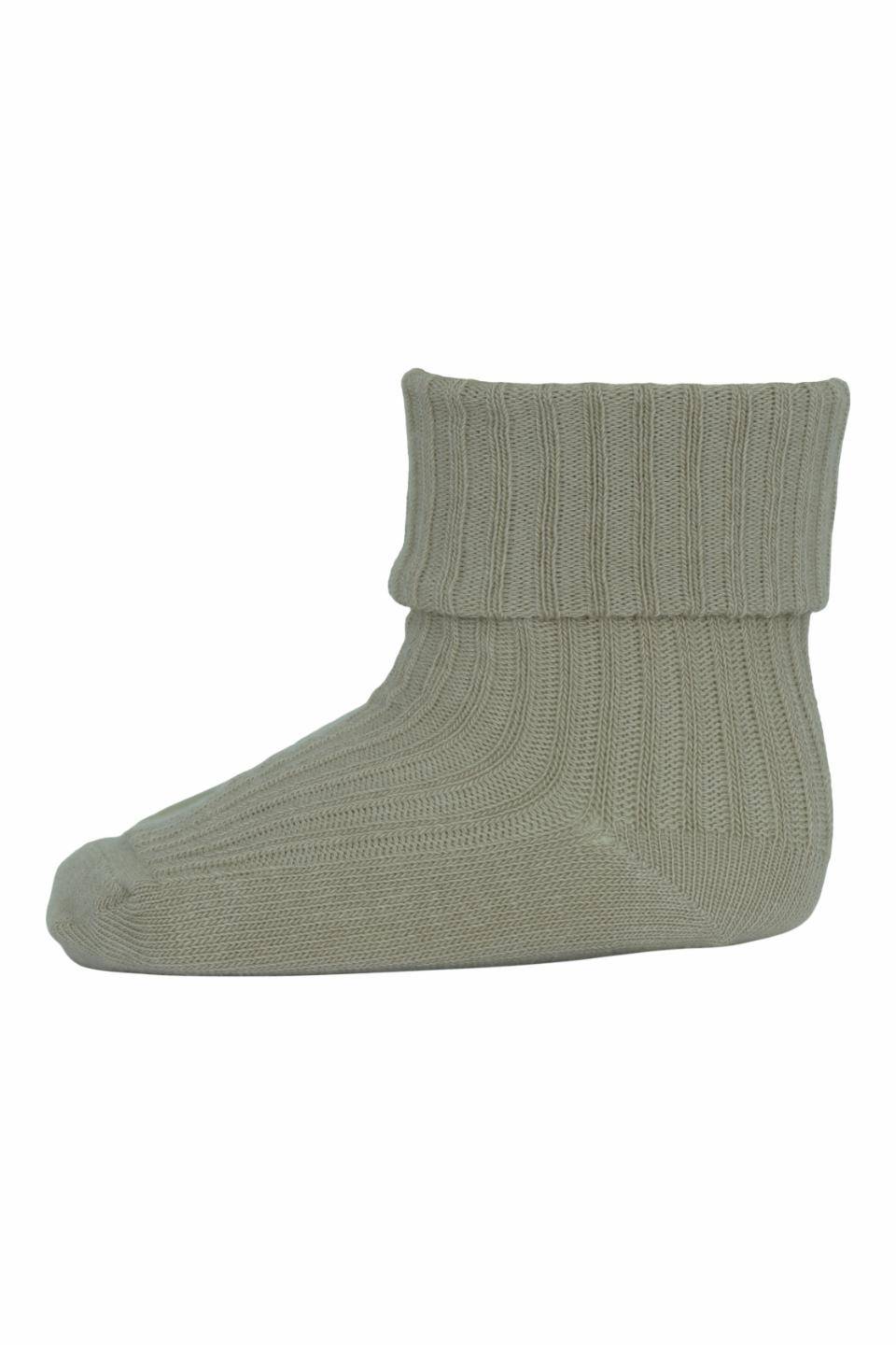 MP Denmark - cotton rib socks - 10-533-0 3049 - desert sage - Hyggekids