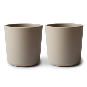 Mushie - cups (2PCS) - vanilla - Hyggekids