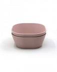Mushie - square bowls (2PCS) - blush - Hyggekids