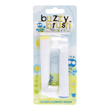 Jack n' jill - replacement brushes - buzzy brush - Hyggekids
