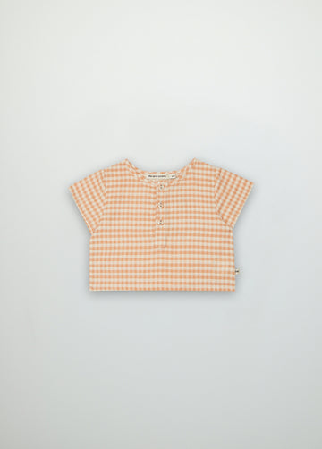 The New Society - Petra baby shirt - check