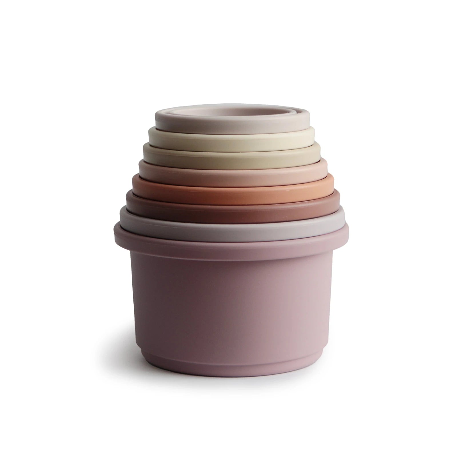 Mushie - stacking cups - pastel - Hyggekids