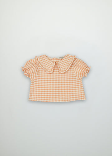 The New Society - Petra baby blouse - check