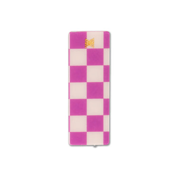 Repose ams - squared clip - purple check