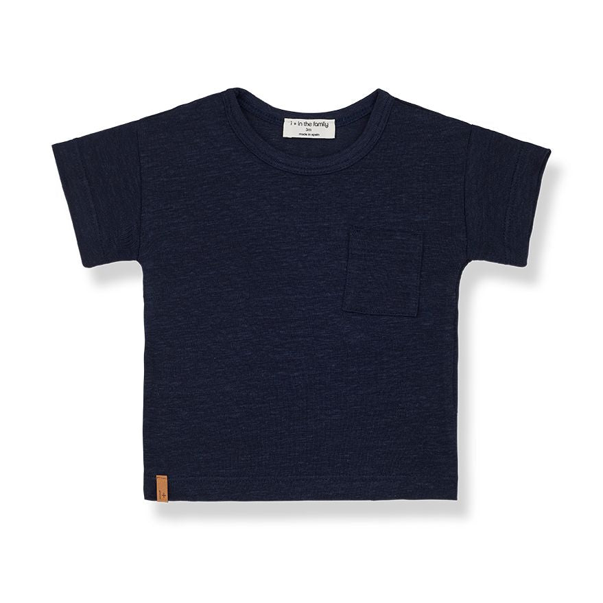 1+ in the family - Adolf - short sleeve t-shirt - blue notte