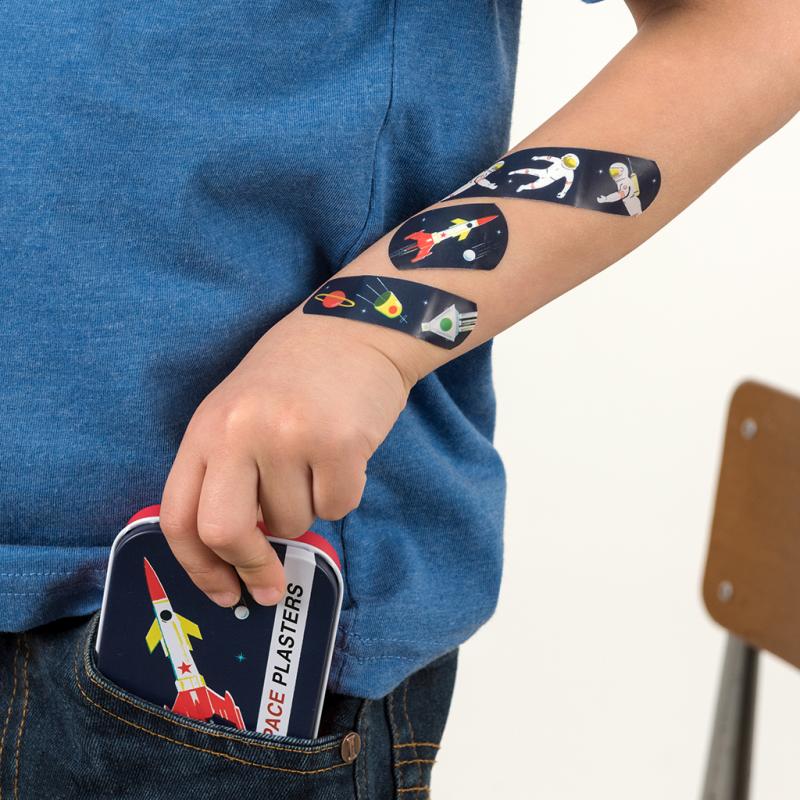 Rex London - Space age plasters in a tin (pack of 30)